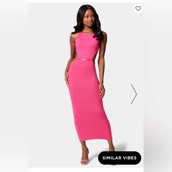 bebe | Dresses | Brand New Bebe Cut Out Midi Dress Size Xxs | Poshmark